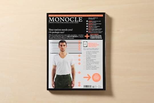 Photo: Monocle (UK), October 2009